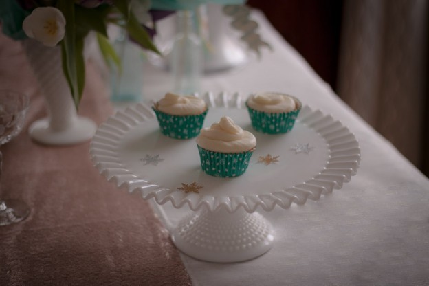 White Chiffon Cupcakes