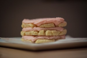 sugar cookie stack